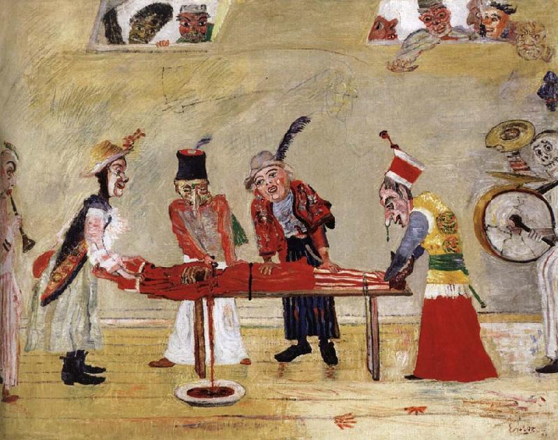 James Ensor The Assassination china oil painting image